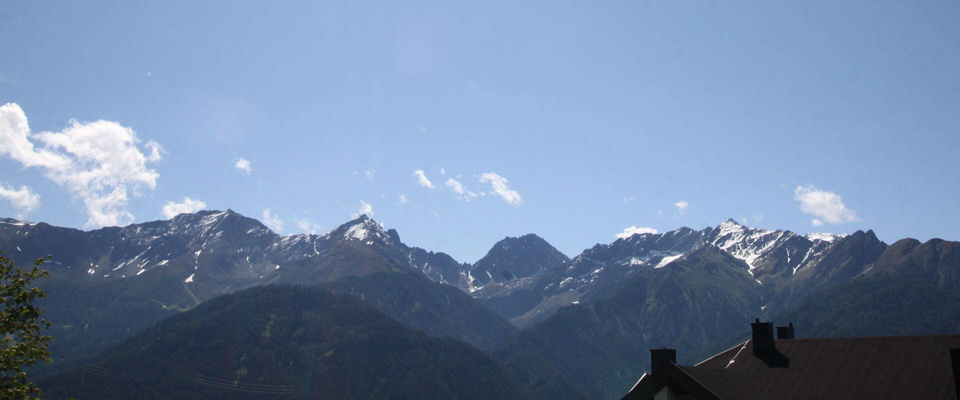 Ausblick Apart Schöneck in Fiss