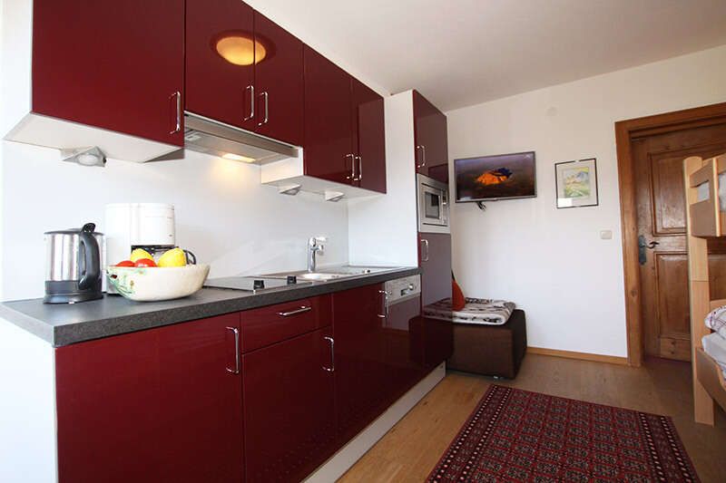 House Schöneck Apartment 3 with kitchen in Fiss