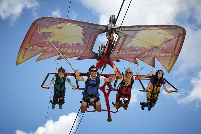 Sommer Funpark Fisser Flieger 